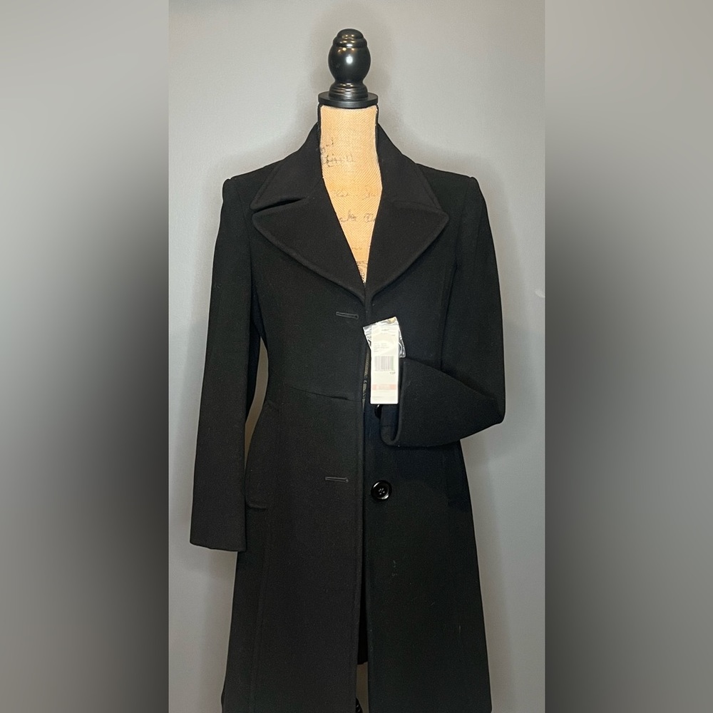 NWT - Vintage - DKNY Black 3 Button Coat